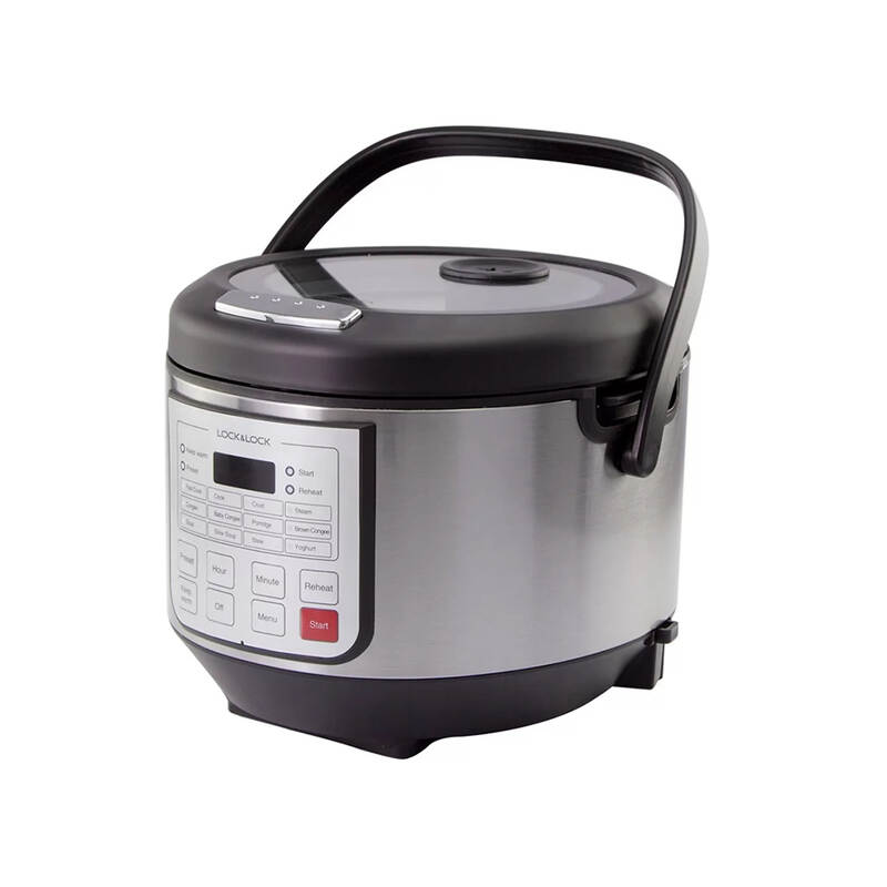Nồi Cơm Điện Thương Hiệu LocknLock 220V, 700W, 50/60Hz, 1.8L(5L) - Màu Đen - EJR151, , large image number null